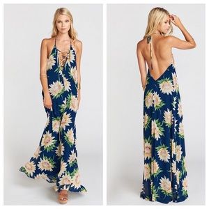 Show me your mumu Logan Lace up maxi